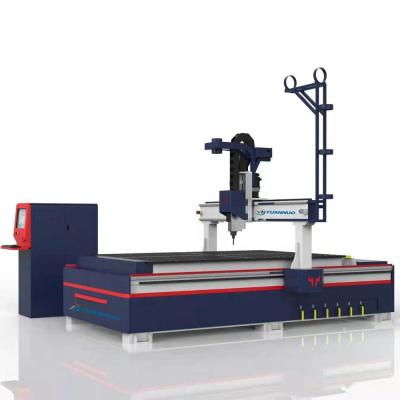 China YN1325 Hotels ATC 3d Wood Cutting CNC Router Machine Italy Air Cooling for sale