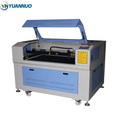 China YN9060 Full-enclosed wood pen laser engraving machine for all non metal materials for sale