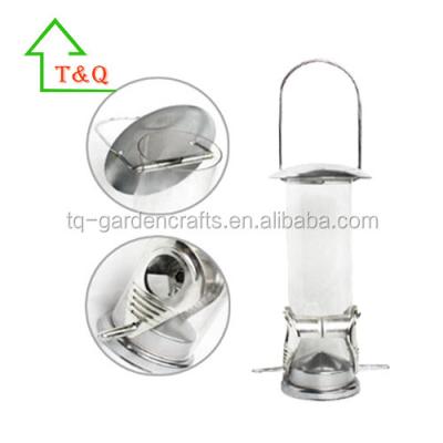 China Sustainable Heavy Duty Seed Metal Bird Feeder for sale