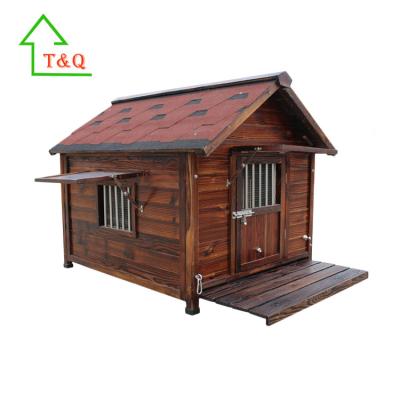 China Large Viable Topselling Outdoor Wooden Kennel for sale