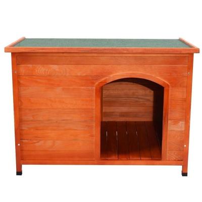 China Viable Large Outdoor Luxury Cheap Chinese Wooden Kennel Dog Kennel for sale