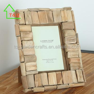 China 2016 Unique Eco-friendly Unique Cheap Artificial Handmade Wooden Photo Frame for sale