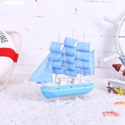 China China Home Decor Sailing Boat Wooden Ships Model for Decoration for sale