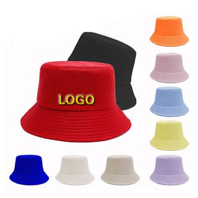 China Wholesale Custom Fashion Wear Designer Colorful Bucket Hats Customize Logo Sun Hats Embroidered for sale