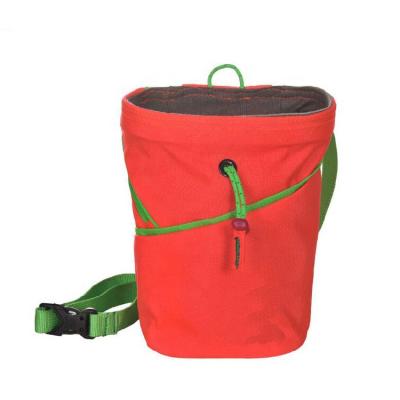 China Zipper Pocket Mounting Boulder Chalk Bag for sale