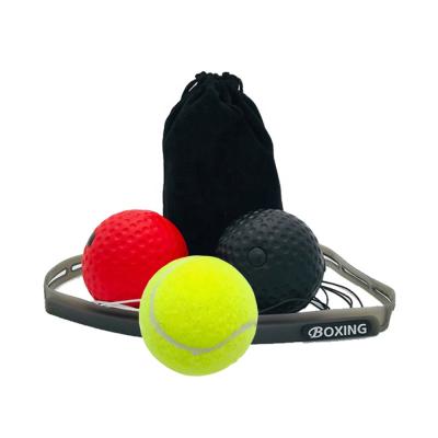 China Adjustable Difficulty Balls 3 Blindfold And Three Difficulty Levels Hand Eye Boxing Fighting Reflex Ball With Blindfold for sale