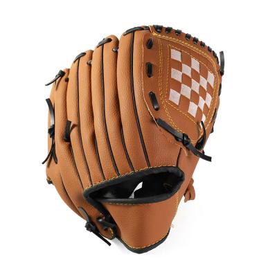 China Wholesale 12.5 Inch 12.5 Inch PU Leather Left Hand PU Baseball Synthetic Leather Placing Glove for sale