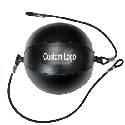 China Air Inflated Logo Floor Custom Inflatable Ceiling Boxing Equipments Double Punch Ball End Speed ​​Ball for sale