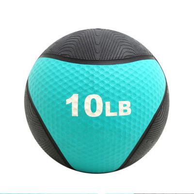 China No Slip Textured Outdoor No Slip Textured Exercise Weighted Outdoor Sturdy Slam Rubber Medicineball For Plyometrics Workout for sale