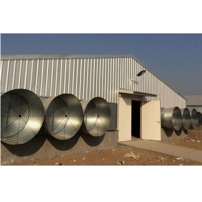 China Farms Cheap Newly Designed Prefab Steel Structure Factory Outlet Warehouse for sale