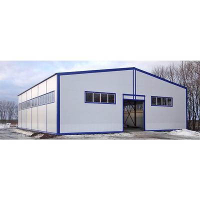 China Cheap farmhouse goods and prefab building/workshop/shed/warehouse/steel structure shed/villa for sale