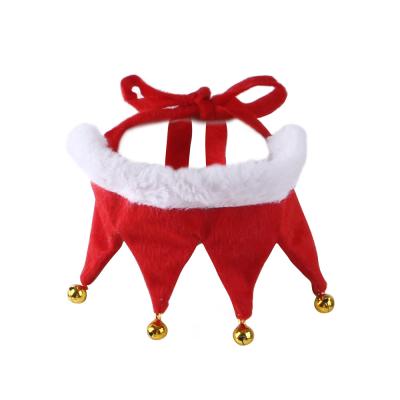 China Factory Direct Sale Sustainable Dog Bandana Pet Christmas Scarf Pet Clothes Luxury Pet Collars for sale