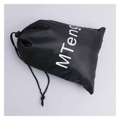 China Wholesale 210D Polyester Drawstring Backpack Eco-friendly Reusable Customized Bag for sale