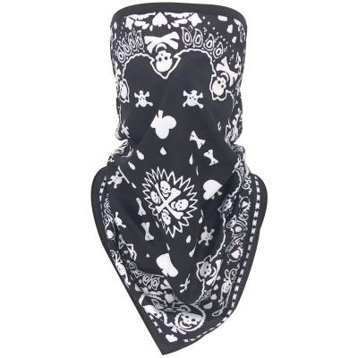 China Custom Seamless Elastic Bandana Breathable Polyester Fiber Bandana Multifunctional Motorcycle Biker Tube Bandanas for sale