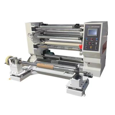 중국 Manual OPP Stretch Film Slitting Machine Label Slitter Rewinder 0 - 200m/Min 판매용