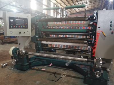 China 1100 Type Vertical Slitting Machine 600mm Od Label Film Slitting Rewinding Machine ODM for sale