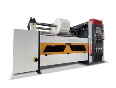 중국 600-1200mm Surface Curl Slitting Machine 7 Inch Touch Screen Special Paper Kraft Paper Slitting Machine 판매용