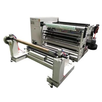 China Wallpaper Rewinding And Slitting Machine 600mm Thermal Paper Slitting Rewinding Machine Te koop