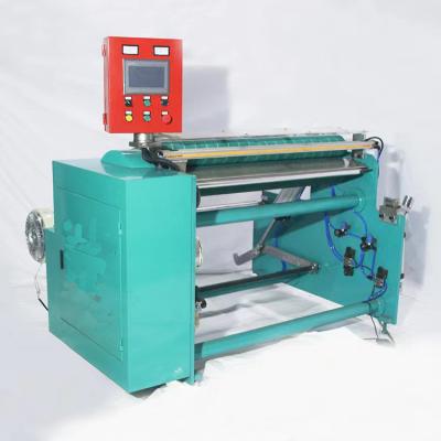 中国 OD 600mm Small Roll Slitter Rewinder Rewinding And Slitting Machine 1300 X 1380x 1600mm 販売のため