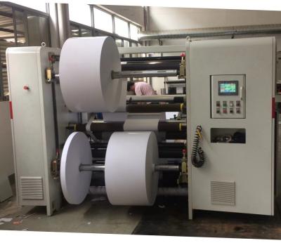 China High speed copperplate paper slitting and rewinding machine with a slitting speed of 350m/min for sale