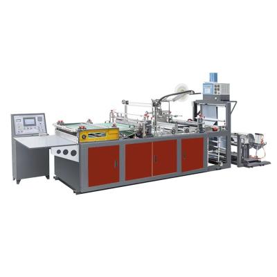 China Easy to operate continuous roll express bag making machine with a bag making speed of 30-200 zu verkaufen