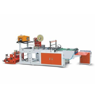 China Manufacturer manufacturing continuous roll express bag making machine, disposable self sealing express bag making machin for sale