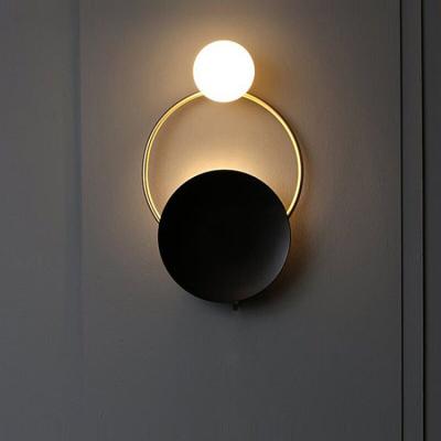 China New Modern Designer Minimalist Living Room Aisle Bed Copper Wall Lamps Home Decorations Copper Led Lights for sale