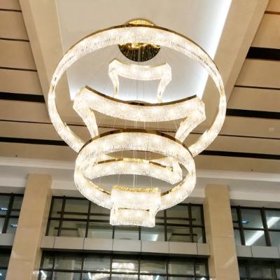 China Zhongshan Modern Modern Crystal Iron Led Chandelier Lighting For Dining Room for sale