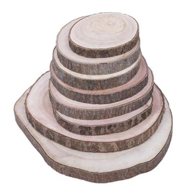 China Natural wooden wooden slices for wedding centerpieces, wooden tripods, DIY wood crafts for sale