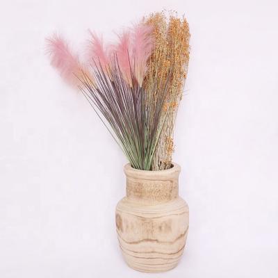 China Rustic Natural Wooden Flower Pot Planter Flower Vase Flower Pots Rustic Rustic Planters for sale