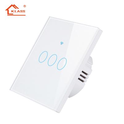 China NEW Design Home Life Smart Bedroom Factory Outlet WiFi LED Light Tuya Wall Wireless Remote Switch and Socket 220V Smart Bedroom Switch for sale