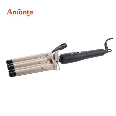 China Newest Na ANIONTE New Arrival Good Quality Hair Curler Fashion Hair Curler Electric Hot Sale Wave Curling Iron New New for sale