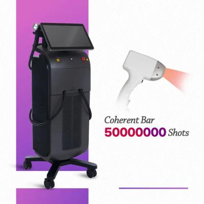 China CJ60% DISCOUNT! 755 1064 808nm diode laser hair removal/alexandrite laser hair removal machine triple wave ice Titanium Platinum for sale