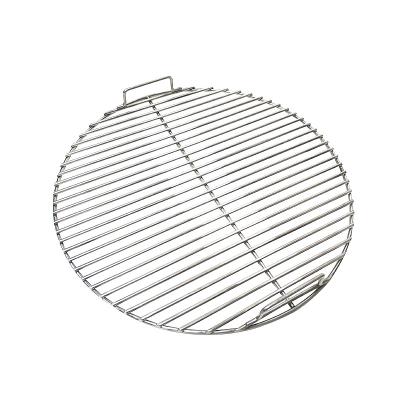 China Easily Cleaned BBQ Cooking Grids With Detachable Wooden Handle / BBQ Mesh for sale