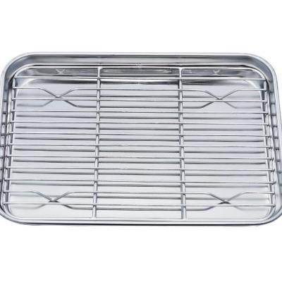 China Easily Cleaned Portable Stainless Steel Barbecue BBQ Grill Wire Mesh Net for sale