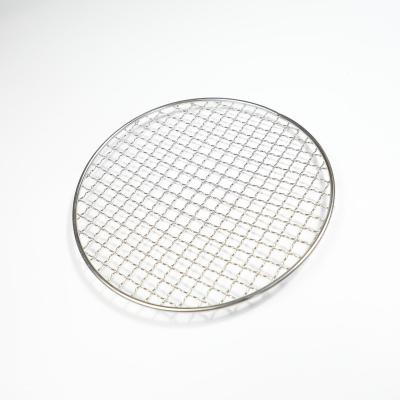 China Easily Cleaned Barbecue Mesh Grill Net Barbecue Basket Mesh Grid Grill Net Stainless Steel for sale