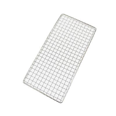 China Hot Sale Factory Easily Cleaned Direct Round Galvanized Iron Barbecue Grill Wire Mesh Net for sale