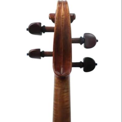 China Luxury Factory China Handmade Solid Wood Flame Professional Violin for sale