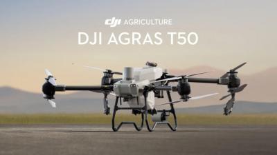 China DJI Agricultura Drone UAV pulverizador Agricultura T50 Drone para la fumigación de plantas Drone agrícola t50 en venta