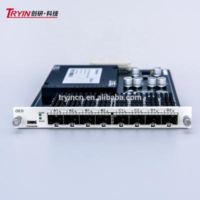 China 100G DWDM / 100G Muxponder / 4x25G System 100G OEO Optical Converter for sale