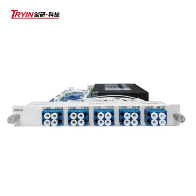 China CWDM System 1270 - 1350 / 1410 - 1610nm 16CH Single Fiber CWDM Mux Demux for sale