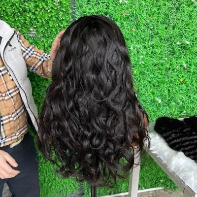 China Tangle Free And Shear Free Natural Wave Straight/Body/Loose Wave/Sheer Deep Wave 10A 150% Lace Frontal Wig for sale