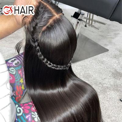 China Cheap Hd Kinky Curly Human Hair Full Lace Front Wig,100% Wig,Natural 4*4 Mink Hair Cuticle Aligned Bone Human Hair Straight Lace Wig for sale