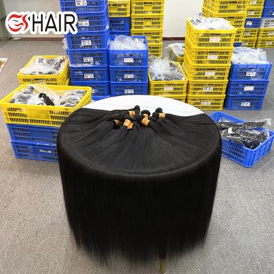 China Wholesale Cheap 100% Virgin Brazilian Mink Hair Bundles Silky Straight Wave Weaves Peruvian Bundles And Brazilian Hair for sale