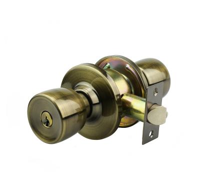 China (304/201) Wholesale High Quality Hotel Entry Privacy Passage Stainless Steel/Iron/Brass Stainless Steel Round Knob Door Lock for sale