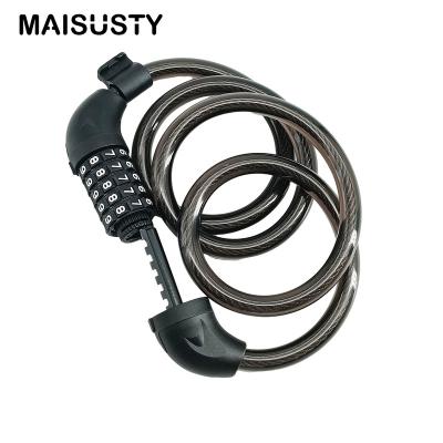 China Bicycle/electric vehicle/motorbike Portable Keyless Combination Vehicle Lock High Valence Anti-Theft Bike Lock Anti-Shear Waterproof Motorcycle Lock for sale