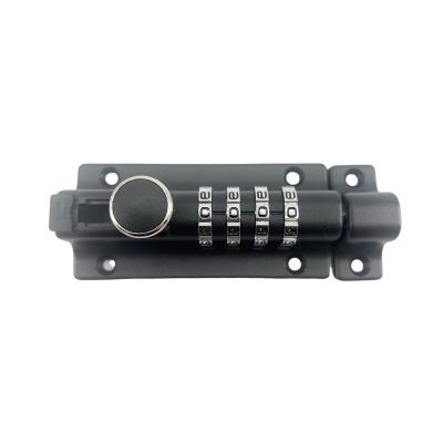 China Door New Arrival barrel zinc alloy sliver black Steel Zinc alloy anti-theft locker Sliding combination gate locks for sale