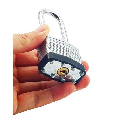 China Widely Usage Factory Sale Laminated copper lock high-grade iron lock for Industry Factory Fence Security for sale