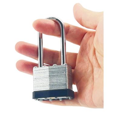 China Widely Usage Hot Sales Security high-grade iron lock Heavy Duty Industrial Laminated Padlock With Master for sale