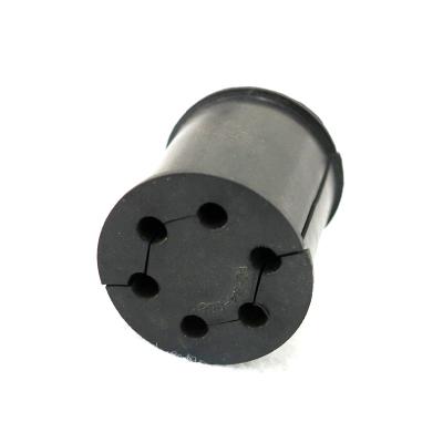 China EPDM rubber hanger grommet with 6X6mm holes, used with 1-5/8